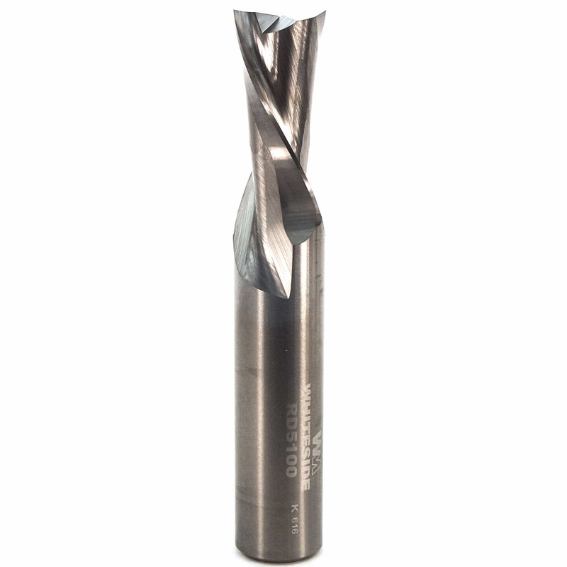 Downcut Spiral Standard Router Bit - Shank:1/2" - Diameter:1/2" - Cutting Length:1"